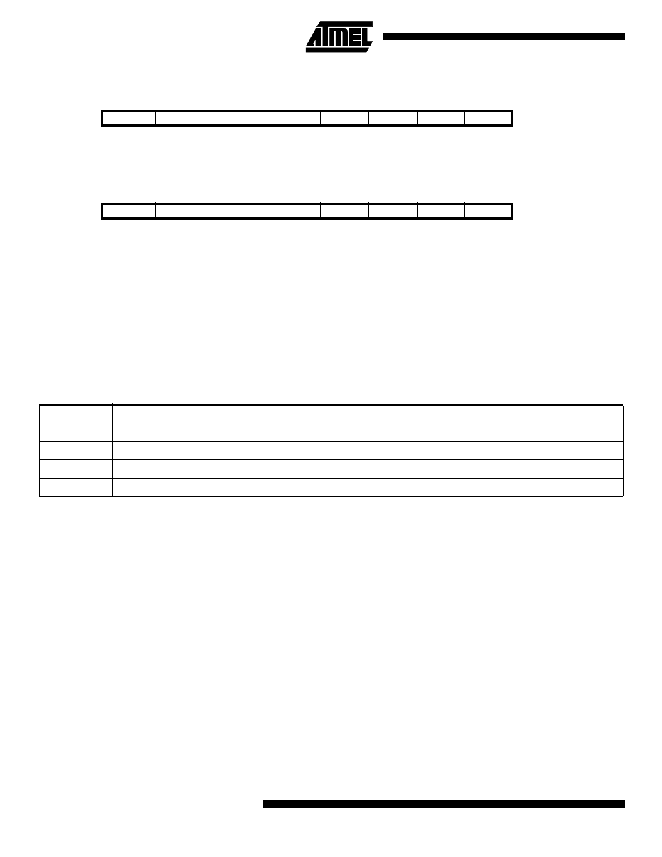 Timer/counter0 control register - tccr0, Timer/counter2 control register - tccr2 | Rainbow Electronics ATmega103L User Manual | Page 38 / 126
