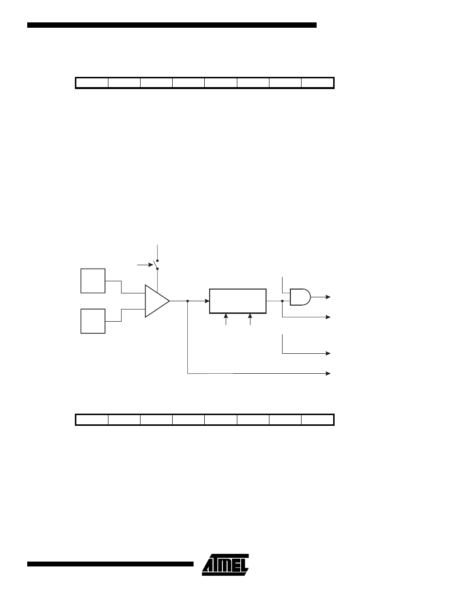 Uart baud rate register - ubrr, Analog comparator | Rainbow Electronics ATmega103L User Manual | Page 65 / 126