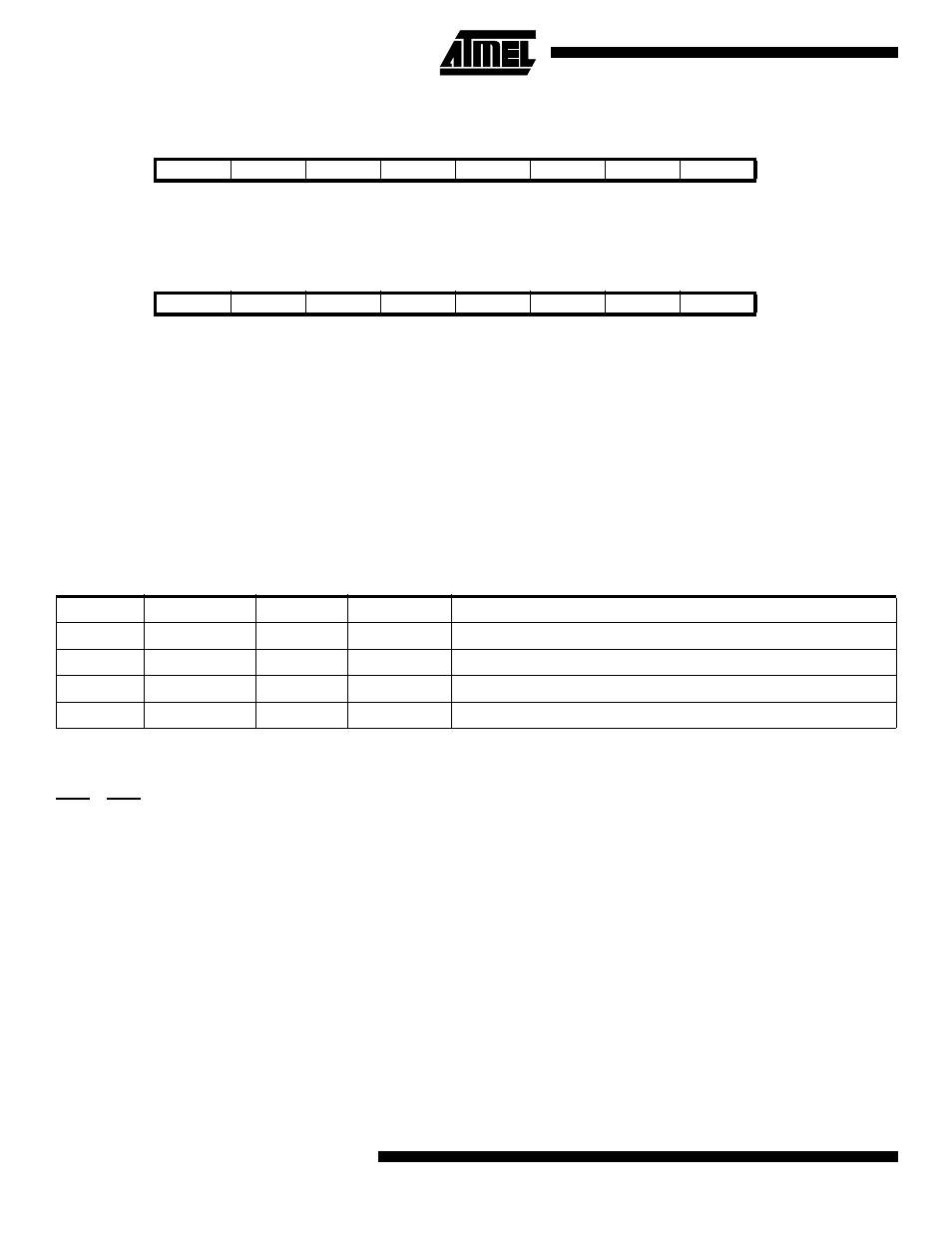 Port d data direction register - ddrd, Port d input pins address - pind, Port d as general digital i/o | Alternate functions of port d, Int0 .. int3 - port d, bits 0, Ic1 - port d, bit 4, T1 - port d, bit 6, T2 - port d, bit 7 | Rainbow Electronics ATmega103L User Manual | Page 84 / 126