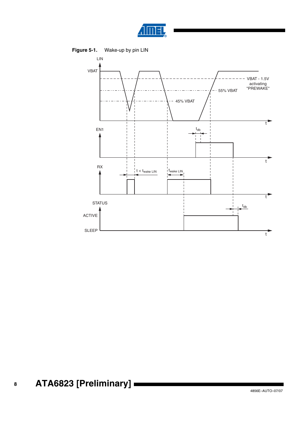 Ata6823 [preliminary | Rainbow Electronics ATA6823 User Manual | Page 8 / 28