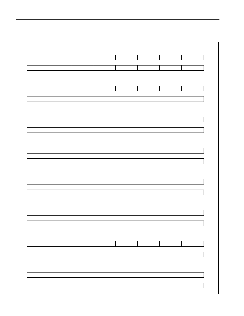 Bert register description, Hdlc, Figure 8-1. fifo example | 4 bert register description, Figure 6-3. bert register set | Rainbow Electronics DS3131 User Manual | Page 52 / 174