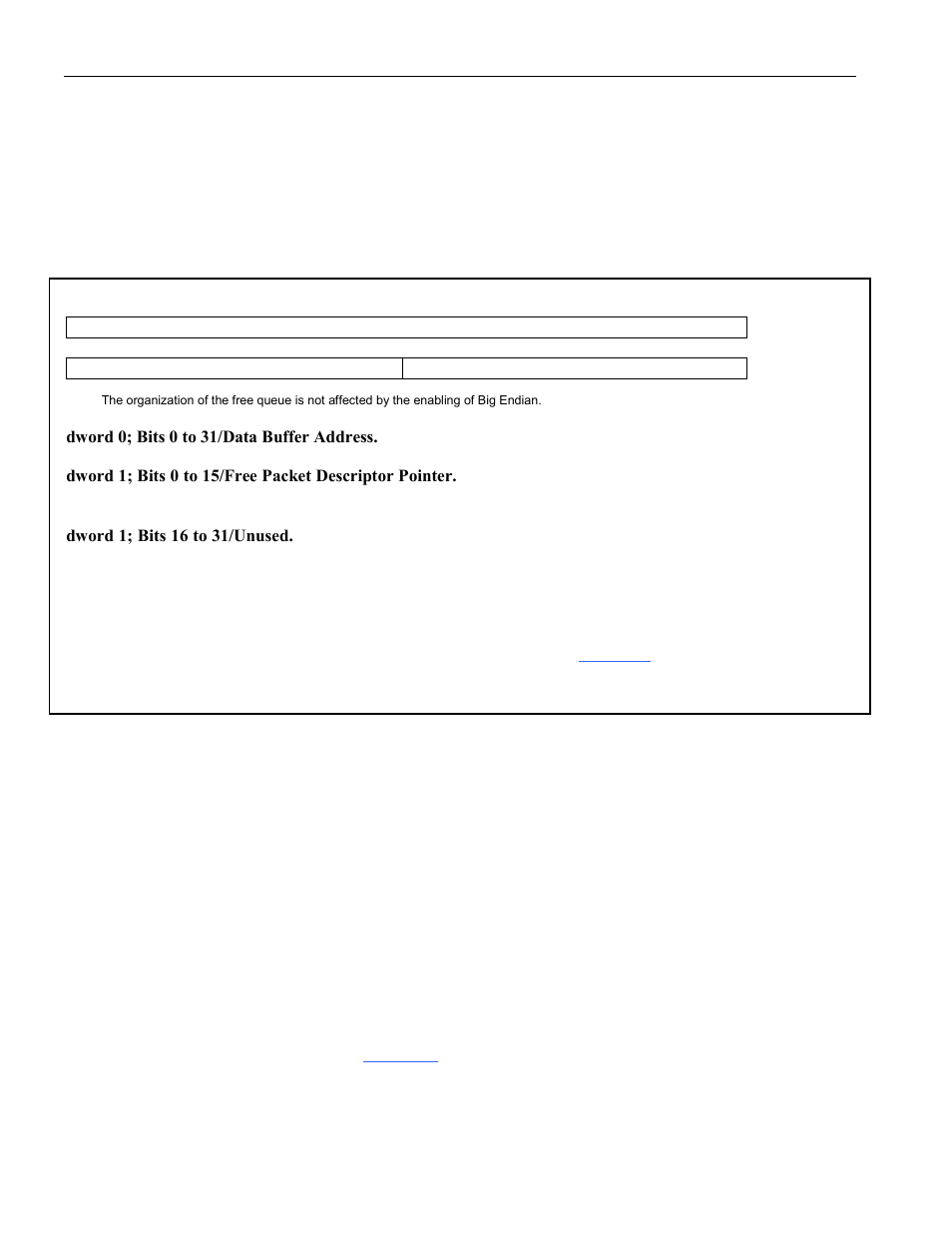 Free queue, 2 of 174, Figure 9-6. receive free-queue structure | 3 free queue, Figure 9-5. receive free-queue descriptor | Rainbow Electronics DS3131 User Manual | Page 82 / 174