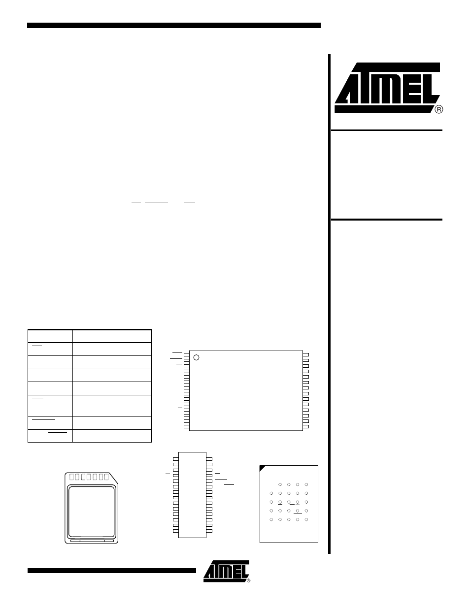 Rainbow Electronics AT45DB161B User Manual | 32 pages