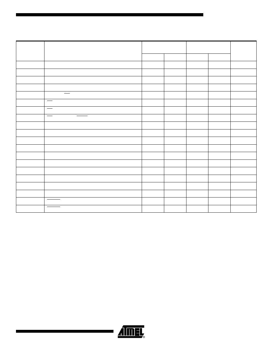 Ac characteristics | Rainbow Electronics AT45DB161B User Manual | Page 13 / 32