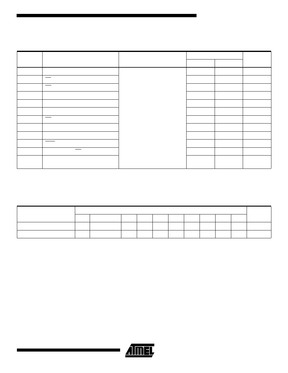 Ac programming characteristics | Rainbow Electronics AT27C1024 User Manual | Page 7 / 12