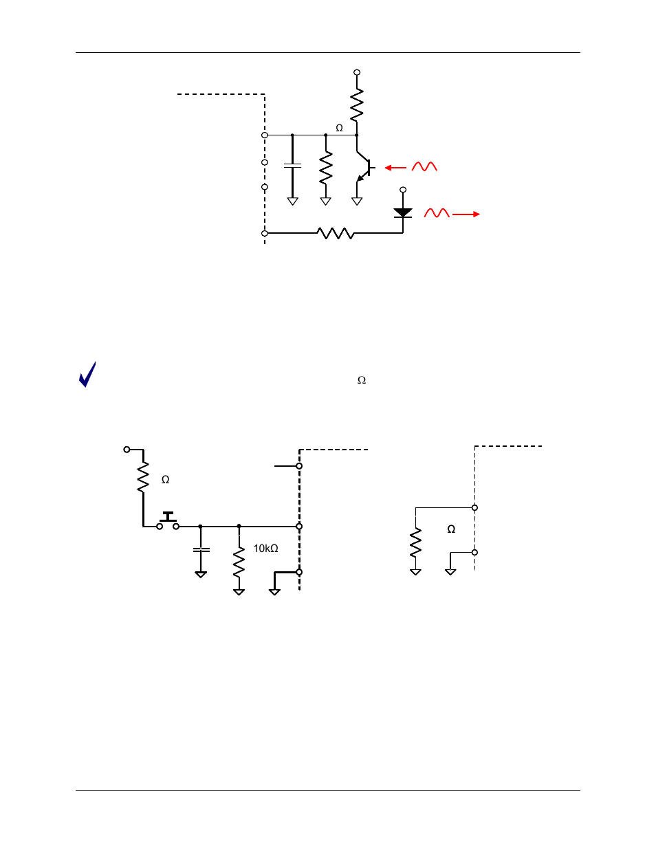 12 connecting the reset pin, 13 connecting the emulator port pins, Connecting the reset pin | Connecting the emulator port pins, Figure 41: connection for optical components, Figure 41 | Rainbow Electronics 71M6542G User Manual | Page 102 / 165