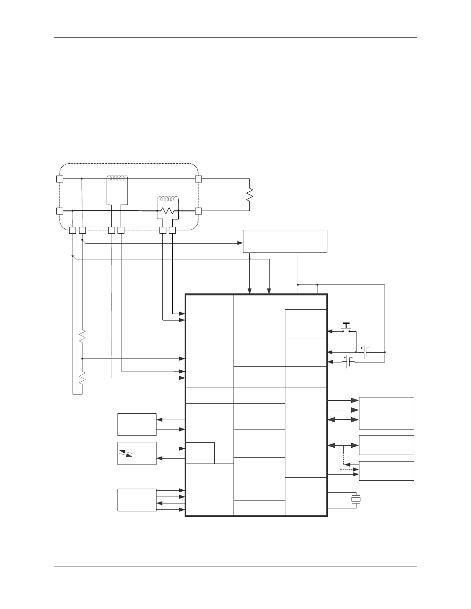 3 71m6541d/f using local sensors, 71m6541d/f using local sensors, Figure 35. 71m6541d/f with local sensors | Figure 35, Teridian | Rainbow Electronics 71M6542G User Manual | Page 93 / 165