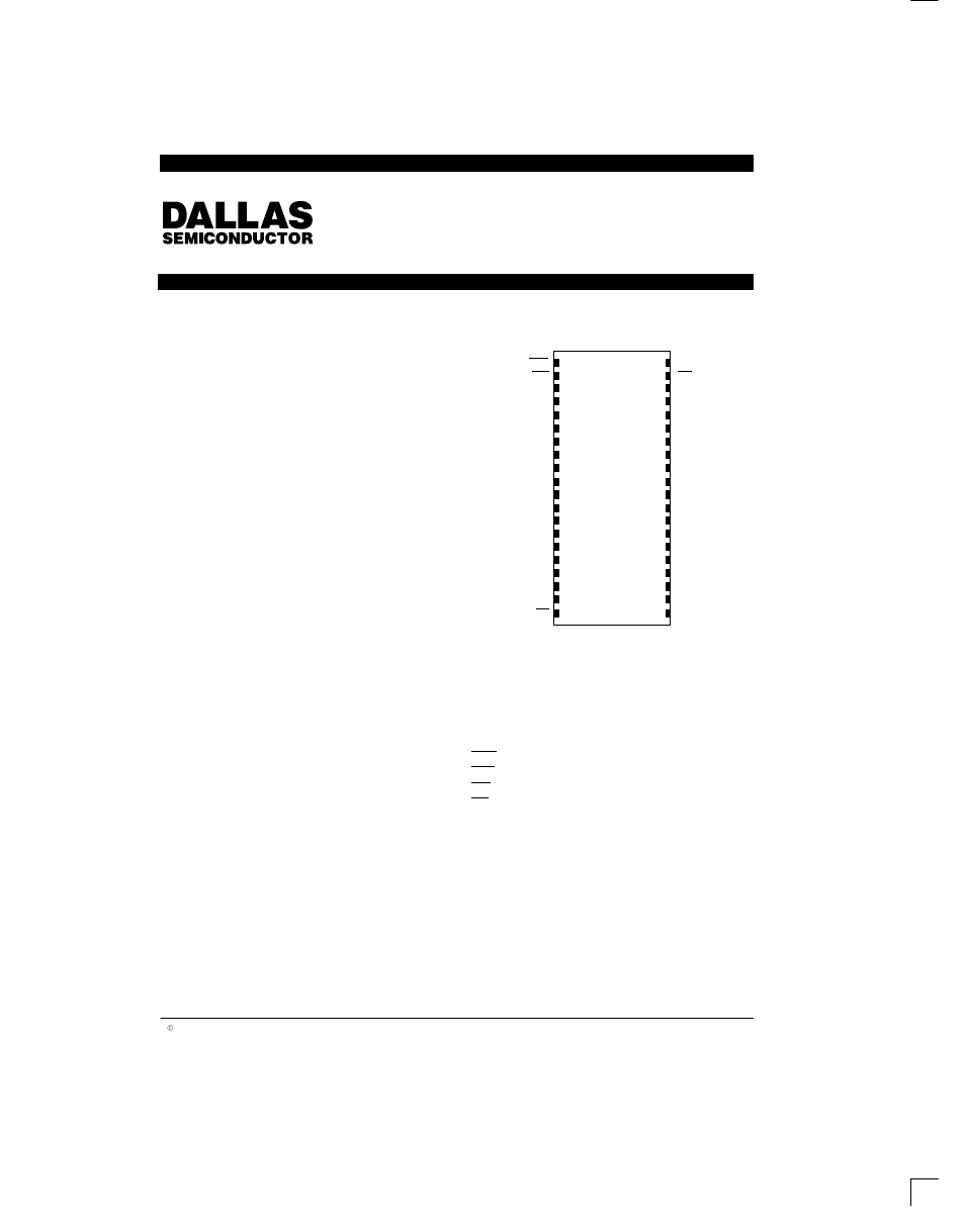 Rainbow Electronics DS1258Y_AB User Manual | 9 pages