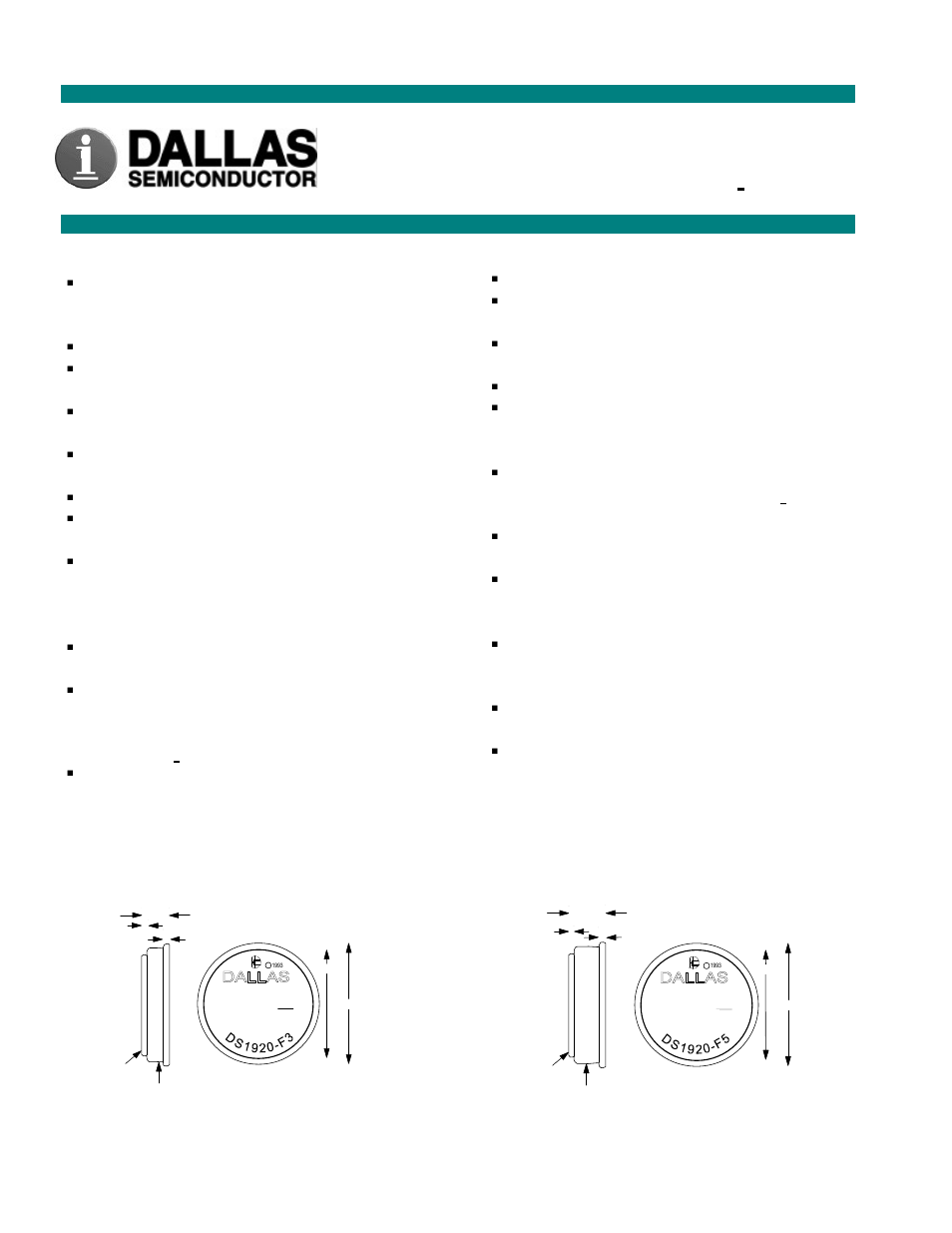 Rainbow Electronics DS1920 User Manual | 22 pages