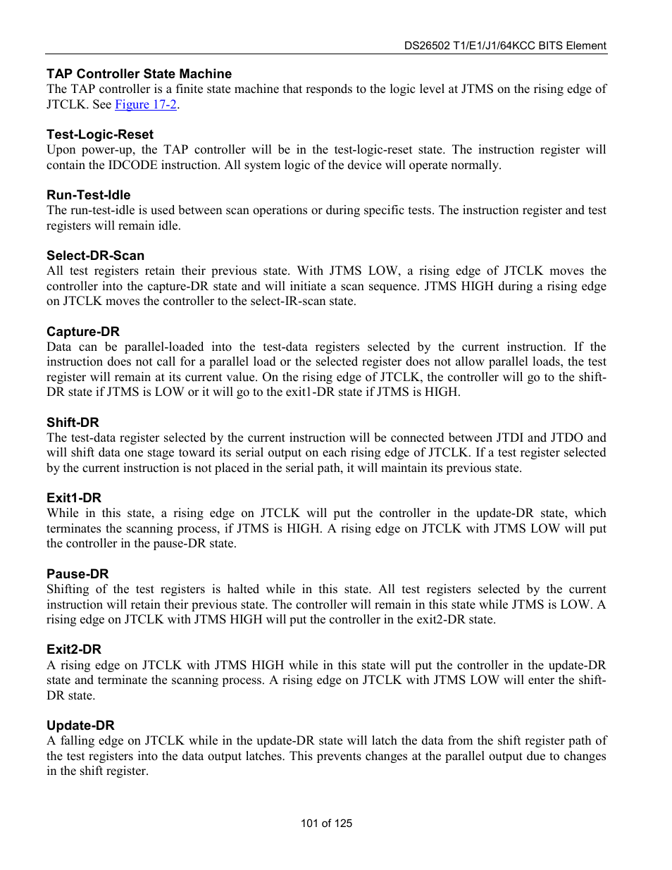 Rainbow Electronics DS26502 User Manual | Page 101 / 125