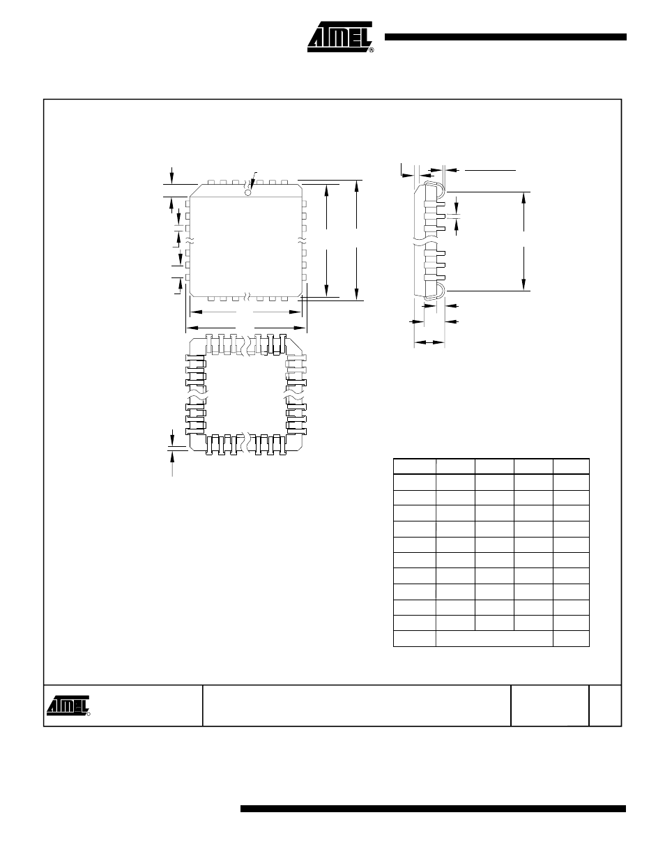 44j – plcc, Atf1504asv(l) | Rainbow Electronics ATF1504ASVL User Manual | Page 24 / 29