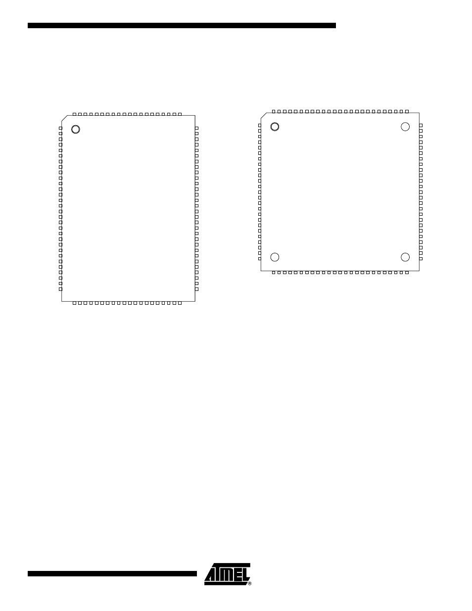 Atf1504asv(l), Lead pqfp top view, Lead tqfp top view | Rainbow Electronics ATF1504ASVL User Manual | Page 3 / 29