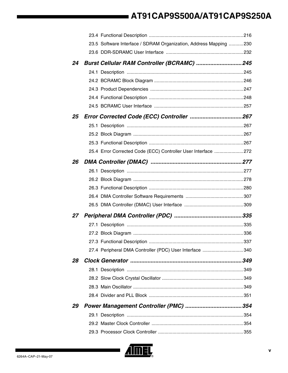 Rainbow Electronics AT91CAP9S250A User Manual | Page 1001 / 1008