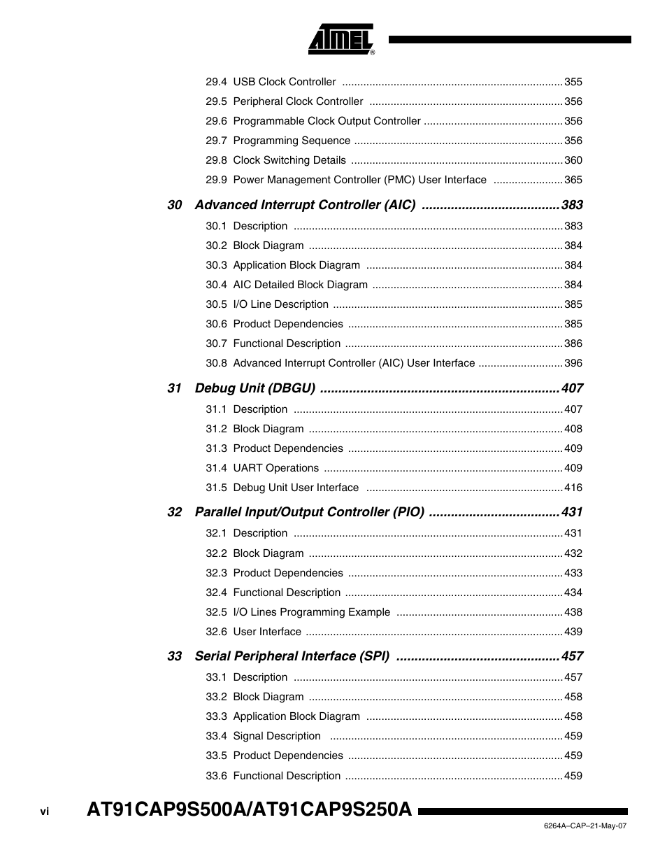 Rainbow Electronics AT91CAP9S250A User Manual | Page 1002 / 1008