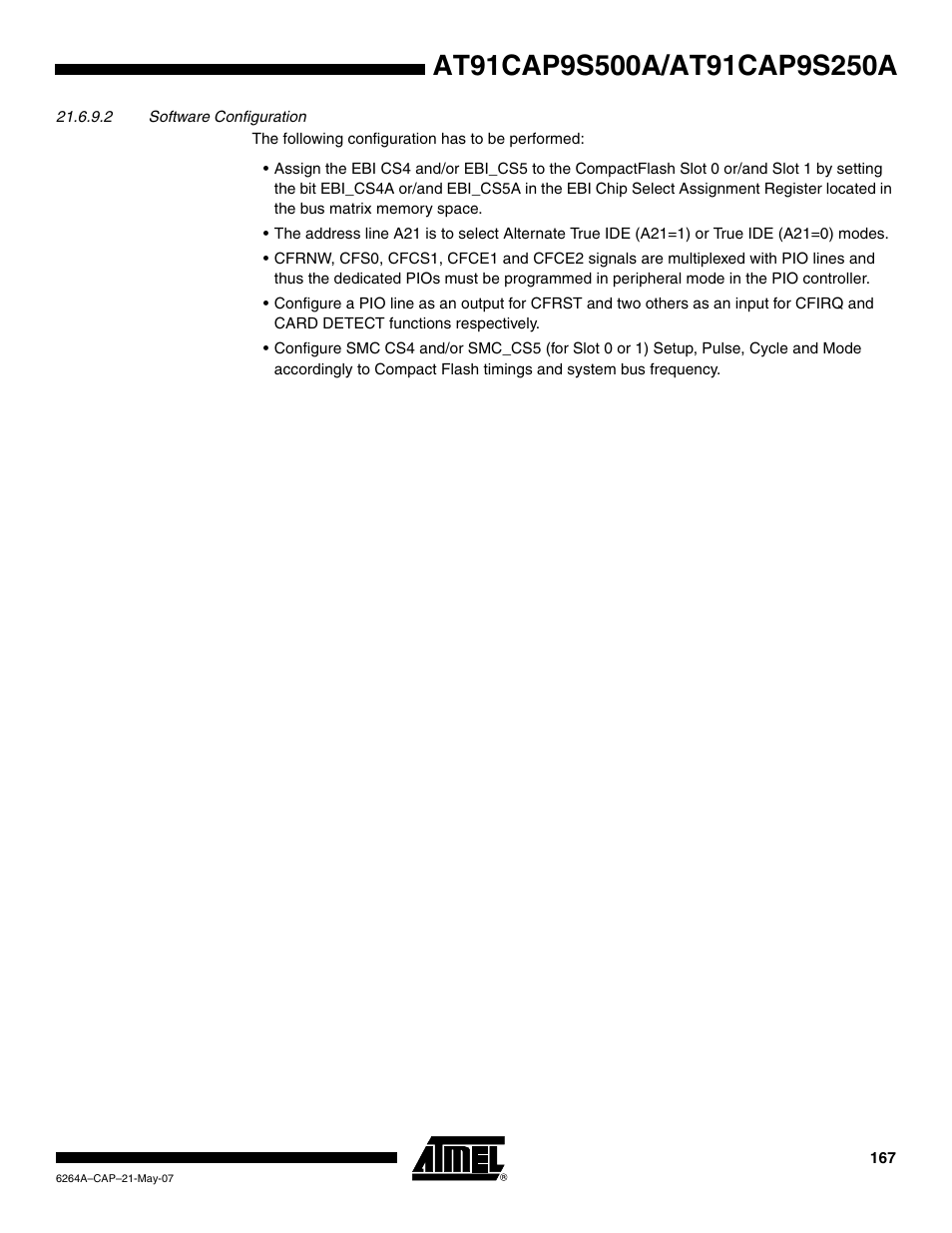 Rainbow Electronics AT91CAP9S250A User Manual | Page 167 / 1008
