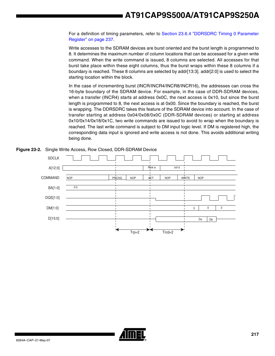 Rainbow Electronics AT91CAP9S250A User Manual | Page 217 / 1008