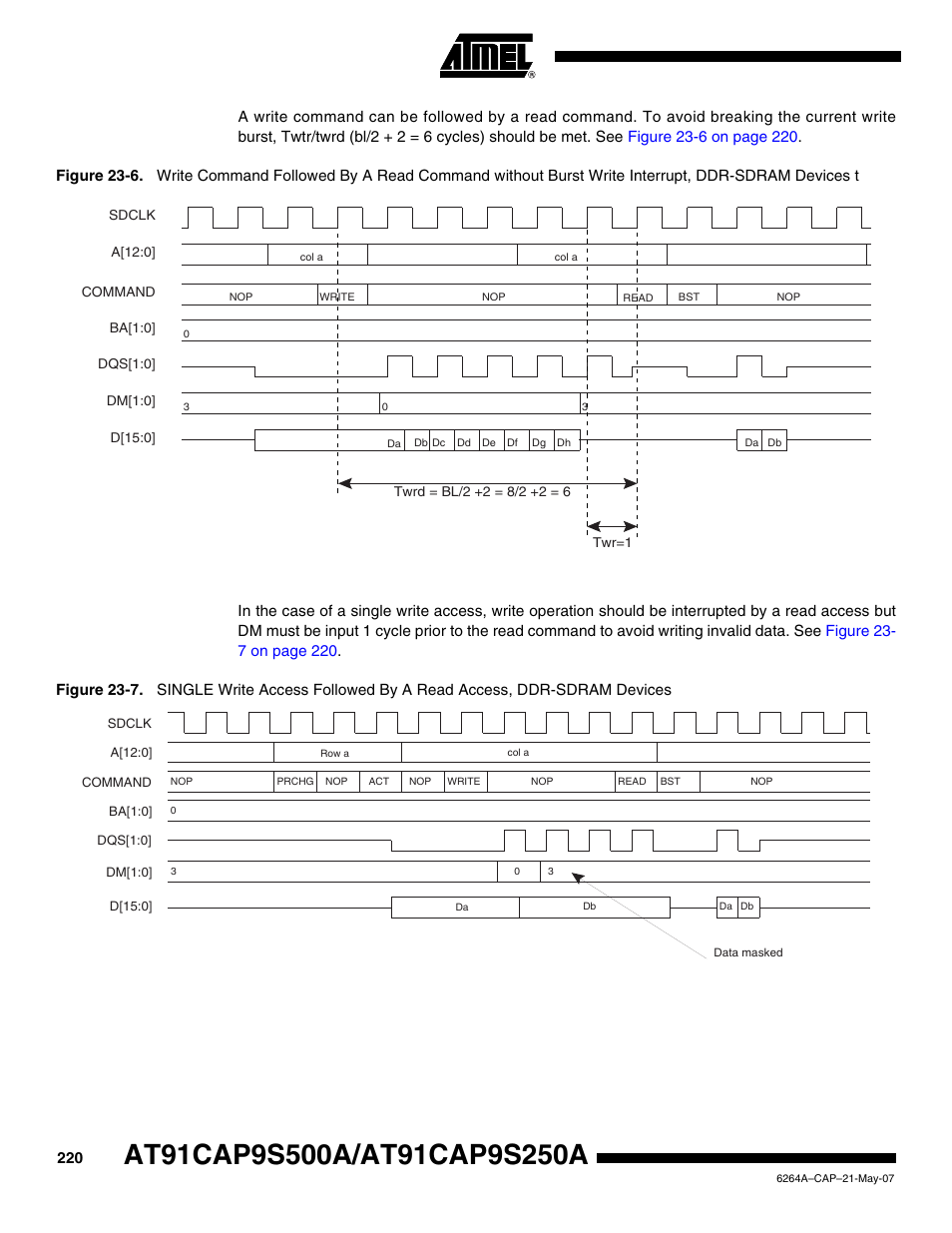 Rainbow Electronics AT91CAP9S250A User Manual | Page 220 / 1008