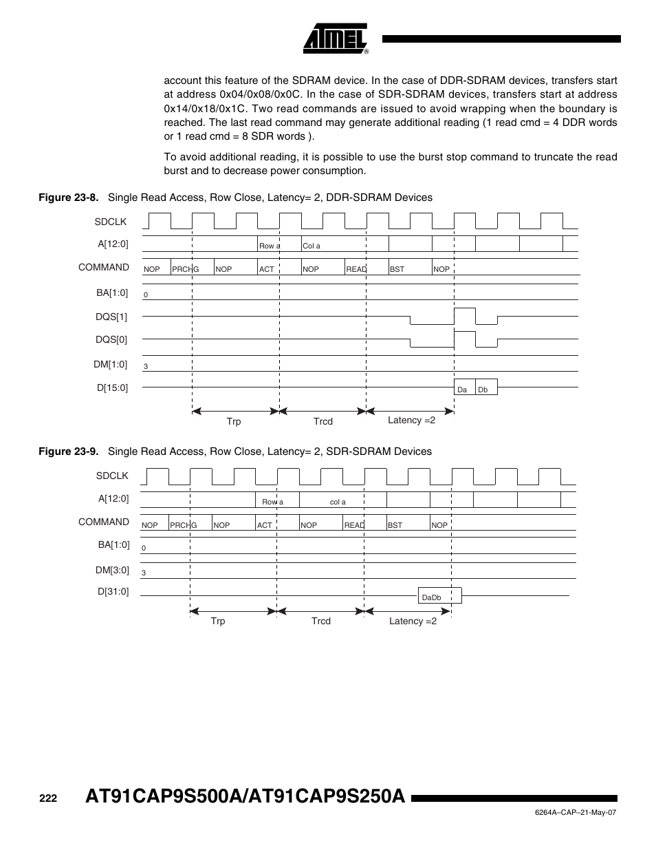 Rainbow Electronics AT91CAP9S250A User Manual | Page 222 / 1008