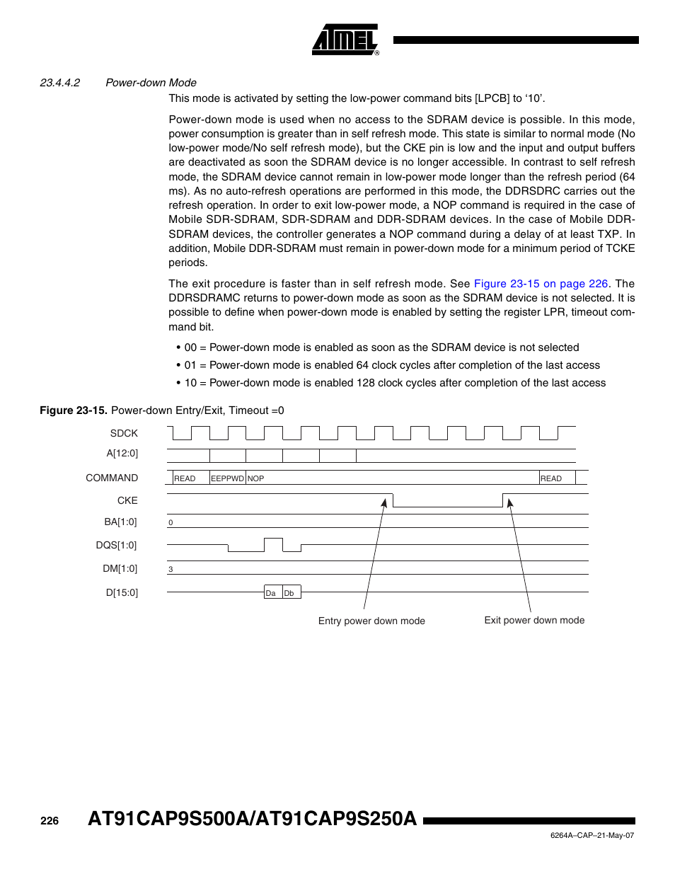 Rainbow Electronics AT91CAP9S250A User Manual | Page 226 / 1008