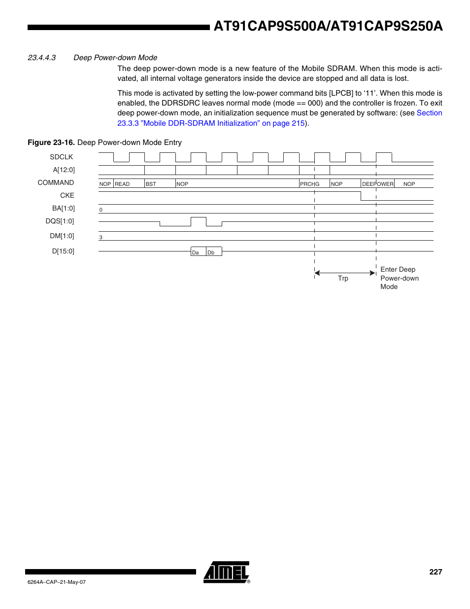 Rainbow Electronics AT91CAP9S250A User Manual | Page 227 / 1008