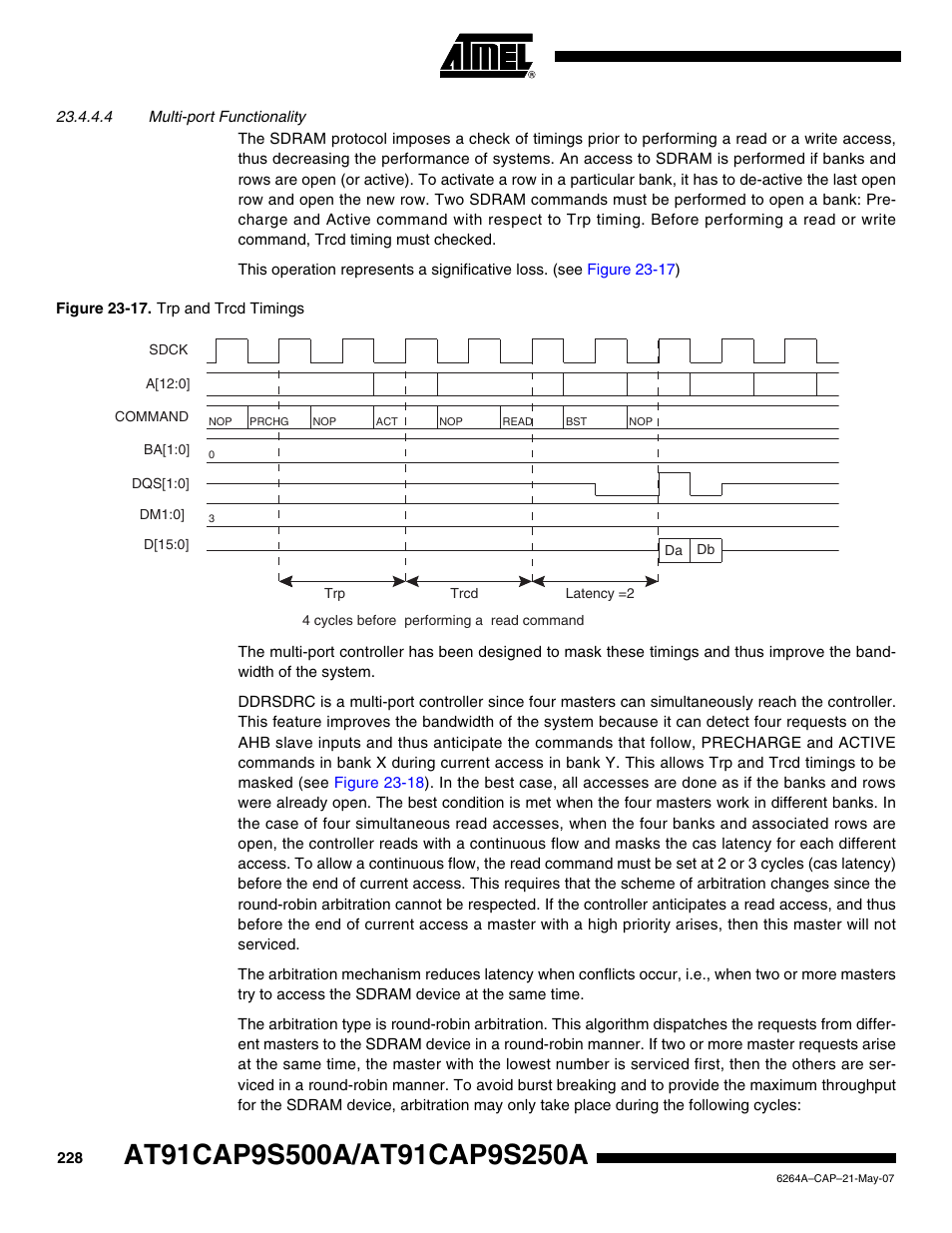 Rainbow Electronics AT91CAP9S250A User Manual | Page 228 / 1008