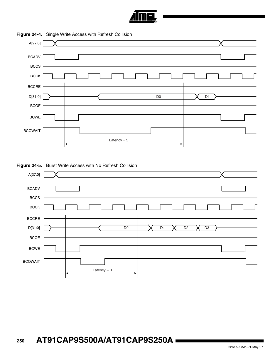 Rainbow Electronics AT91CAP9S250A User Manual | Page 250 / 1008