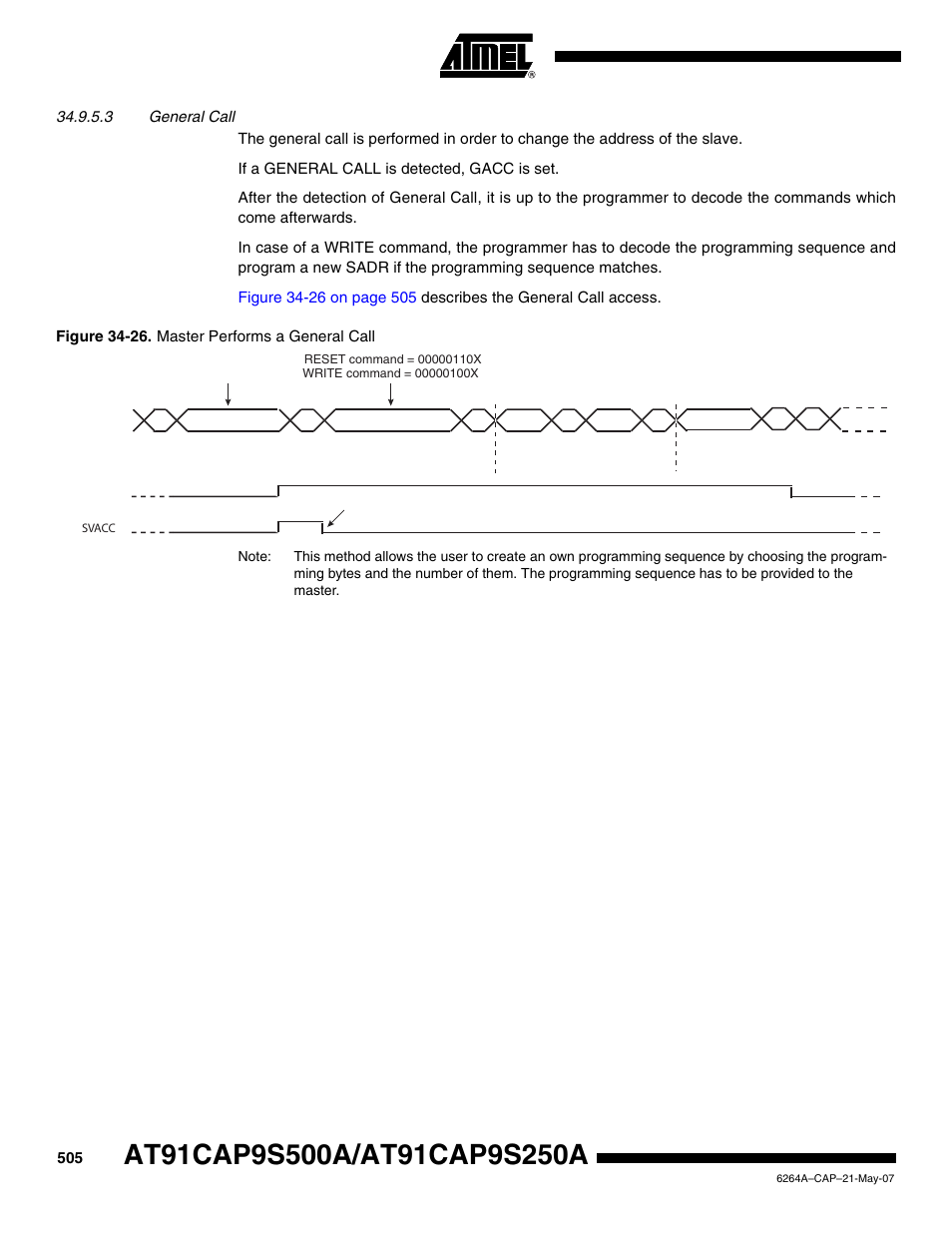 Rainbow Electronics AT91CAP9S250A User Manual | Page 505 / 1008