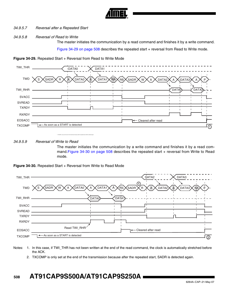 Rainbow Electronics AT91CAP9S250A User Manual | Page 508 / 1008