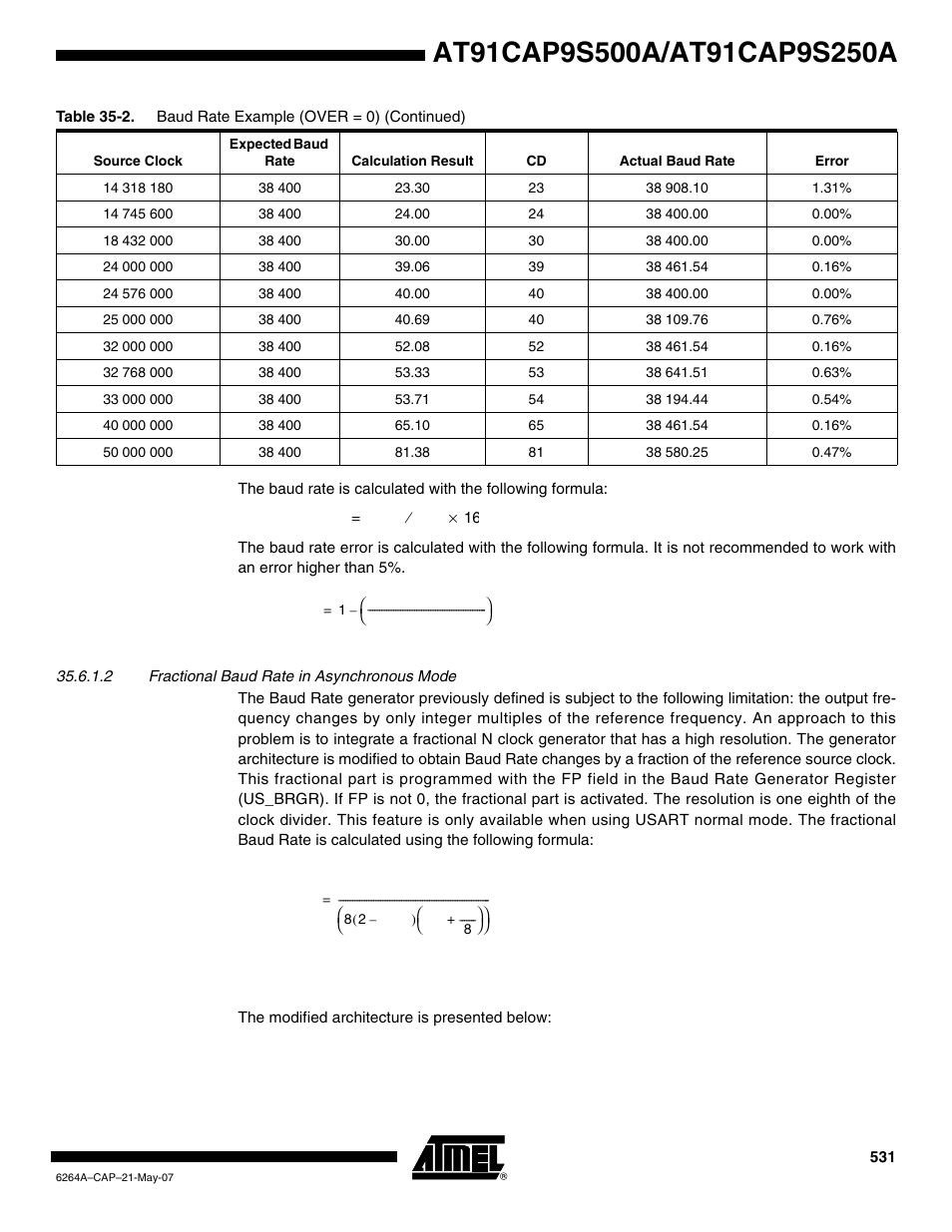 Rainbow Electronics AT91CAP9S250A User Manual | Page 531 / 1008