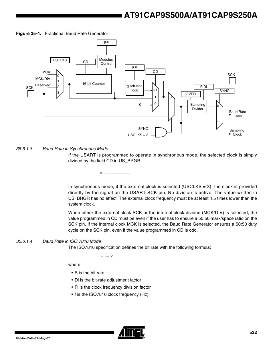 Rainbow Electronics AT91CAP9S250A User Manual | Page 532 / 1008