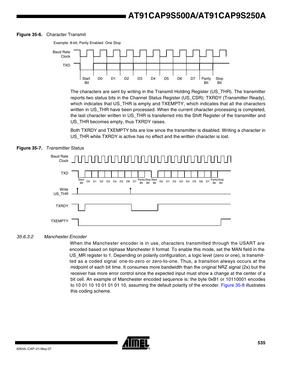 Rainbow Electronics AT91CAP9S250A User Manual | Page 535 / 1008