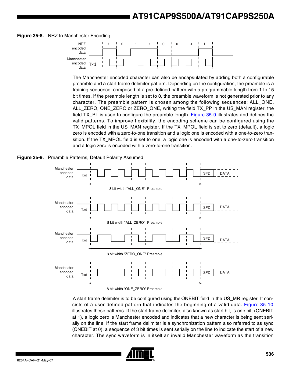 Rainbow Electronics AT91CAP9S250A User Manual | Page 536 / 1008