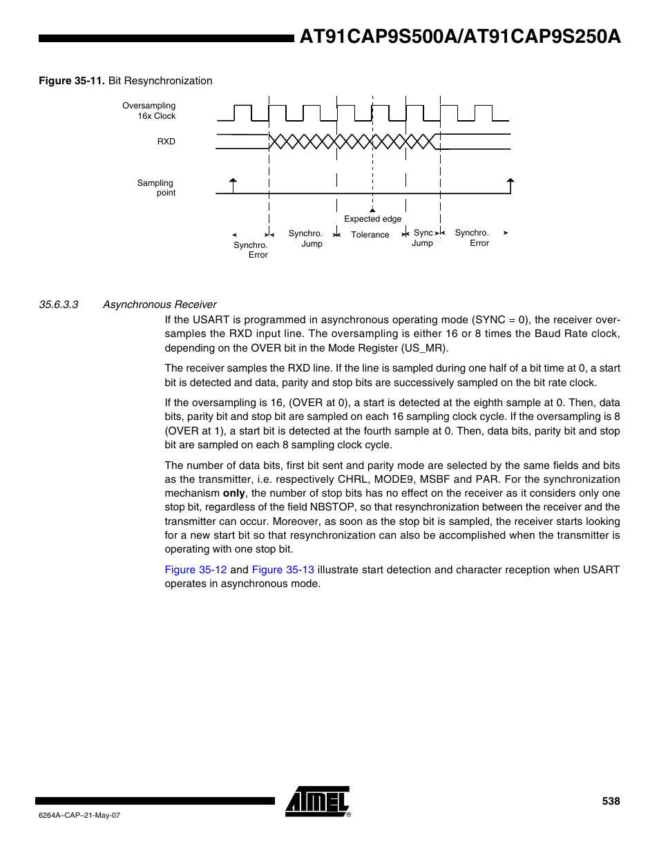 Rainbow Electronics AT91CAP9S250A User Manual | Page 538 / 1008