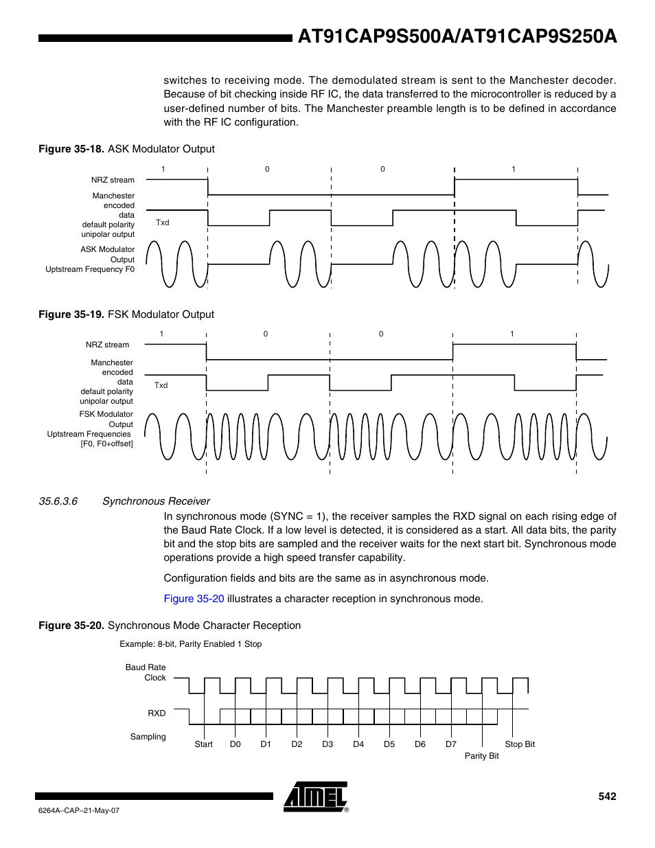 Figure 35-18, Figure 35-19 | Rainbow Electronics AT91CAP9S250A User Manual | Page 542 / 1008