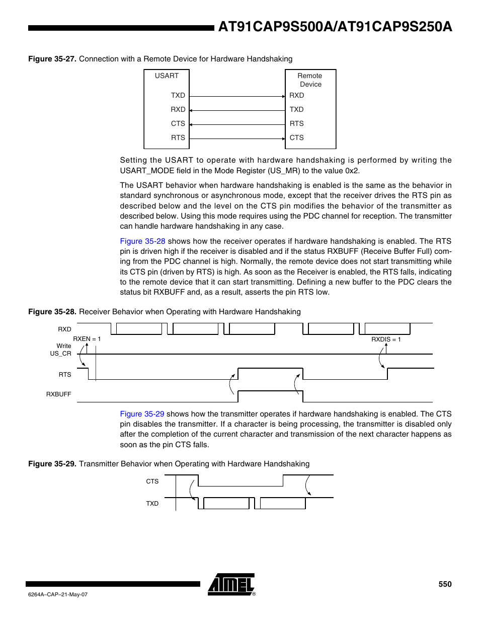 Rainbow Electronics AT91CAP9S250A User Manual | Page 550 / 1008