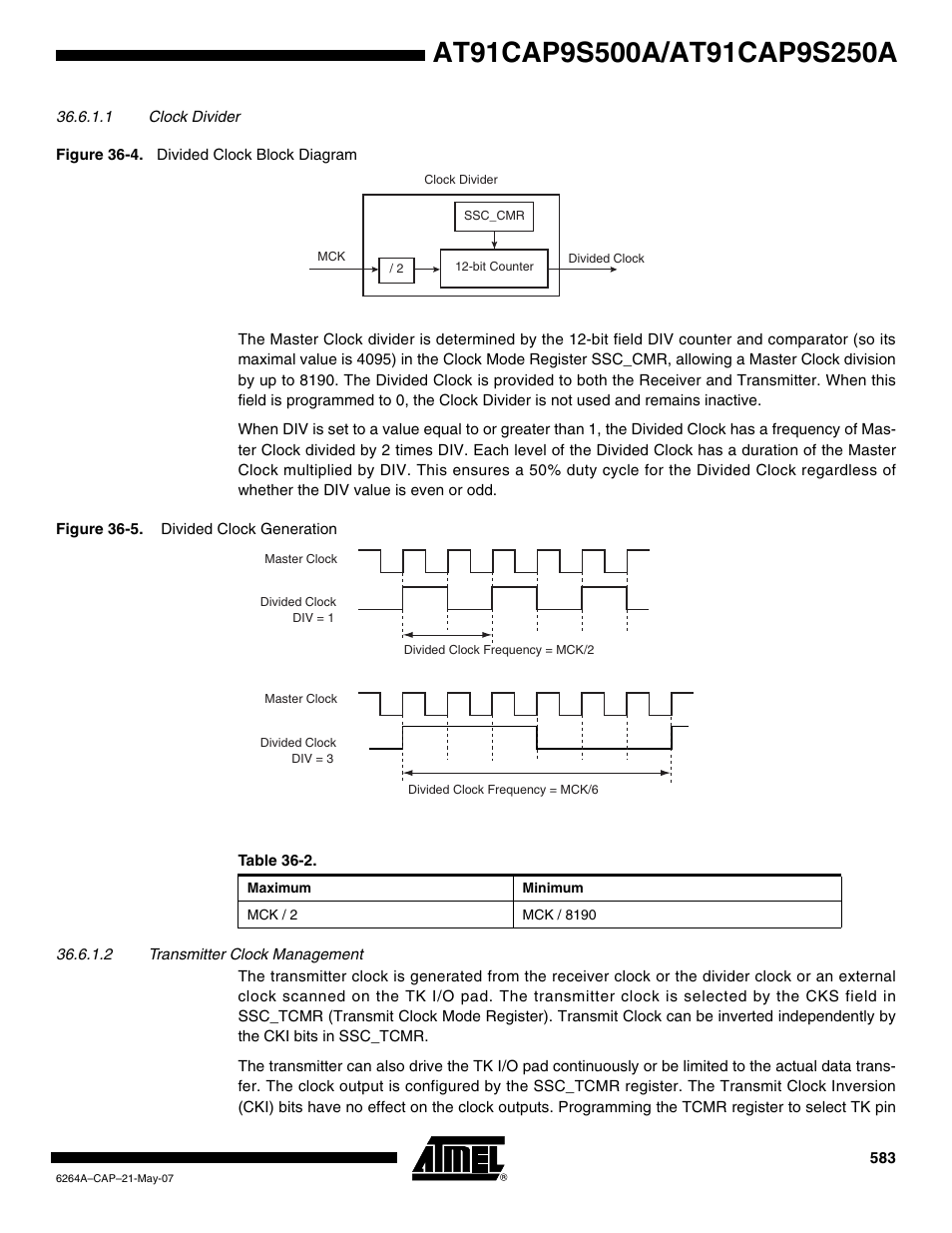 Rainbow Electronics AT91CAP9S250A User Manual | Page 583 / 1008