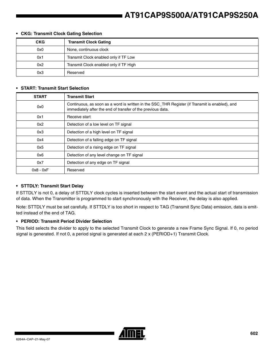 Rainbow Electronics AT91CAP9S250A User Manual | Page 602 / 1008