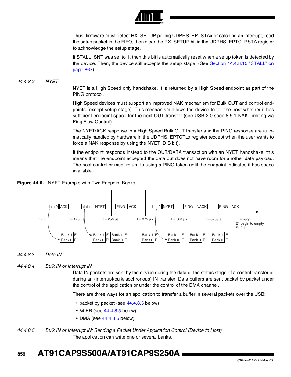 Rainbow Electronics AT91CAP9S250A User Manual | Page 856 / 1008