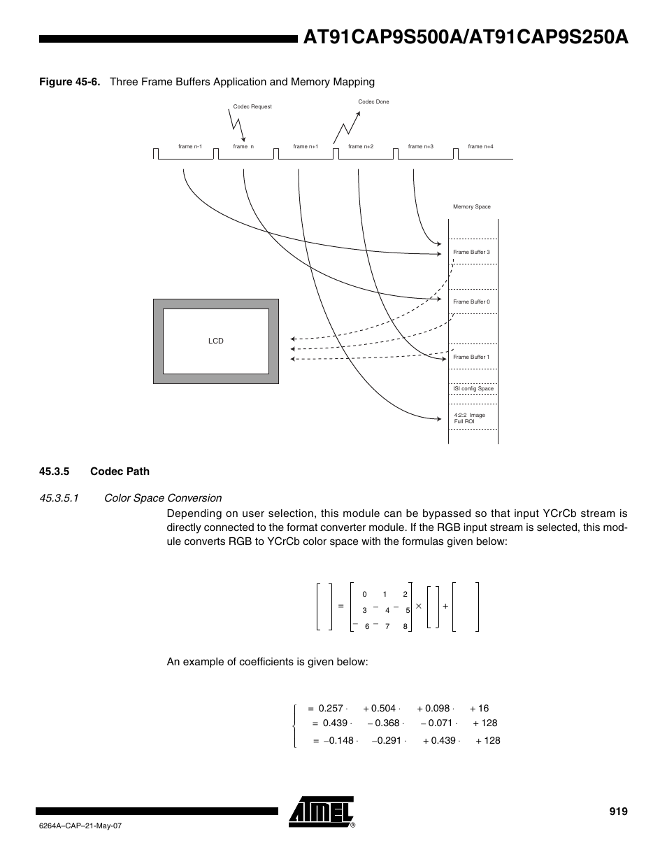 5 codec path | Rainbow Electronics AT91CAP9S250A User Manual | Page 919 / 1008