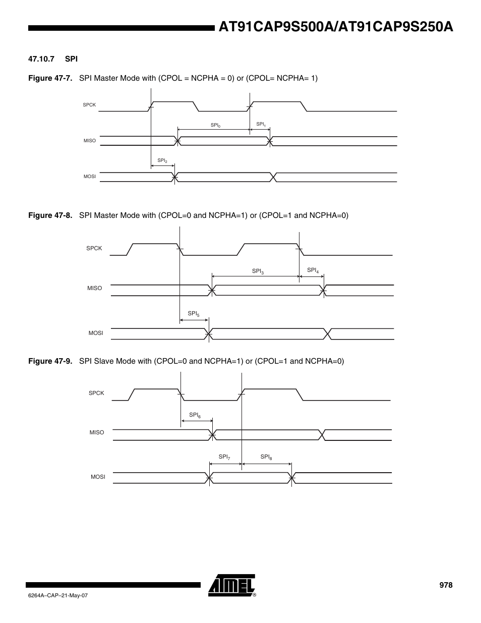 7 spi | Rainbow Electronics AT91CAP9S250A User Manual | Page 978 / 1008