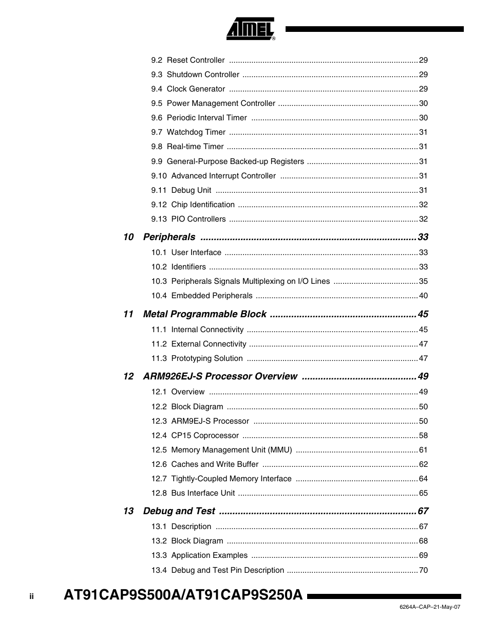 Rainbow Electronics AT91CAP9S250A User Manual | Page 998 / 1008