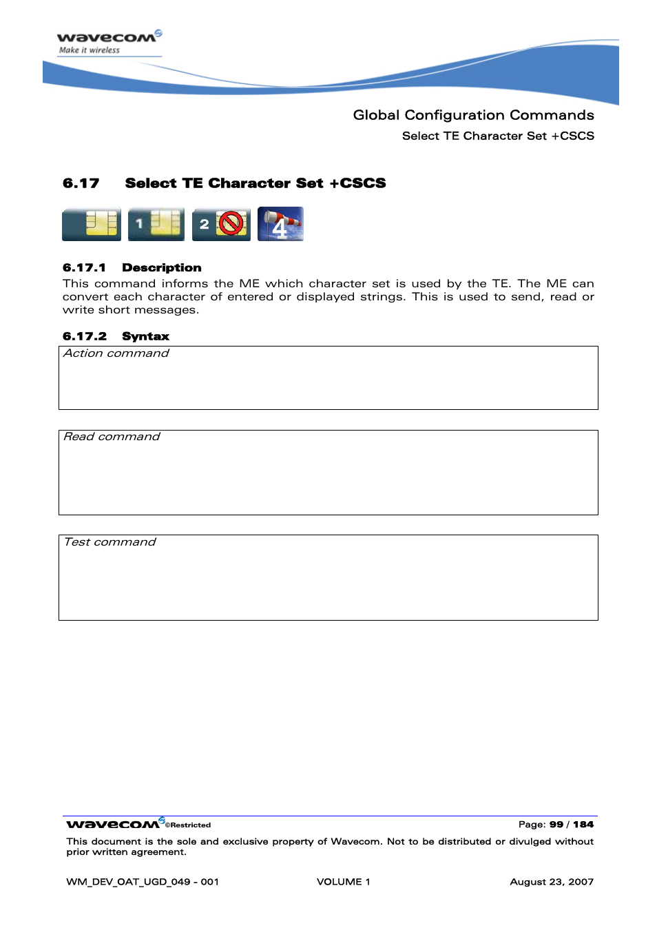 Select te character set +cscs | Rainbow Electronics FARGO MAESTRO 100 (with TCP_IP) User Manual | Page 105 / 787
