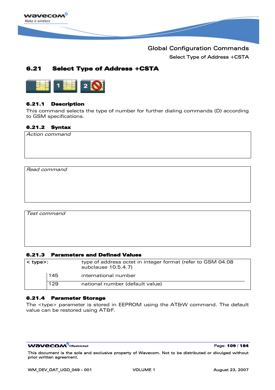 Select type of address +csta | Rainbow Electronics FARGO MAESTRO 100 (with TCP_IP) User Manual | Page 115 / 787