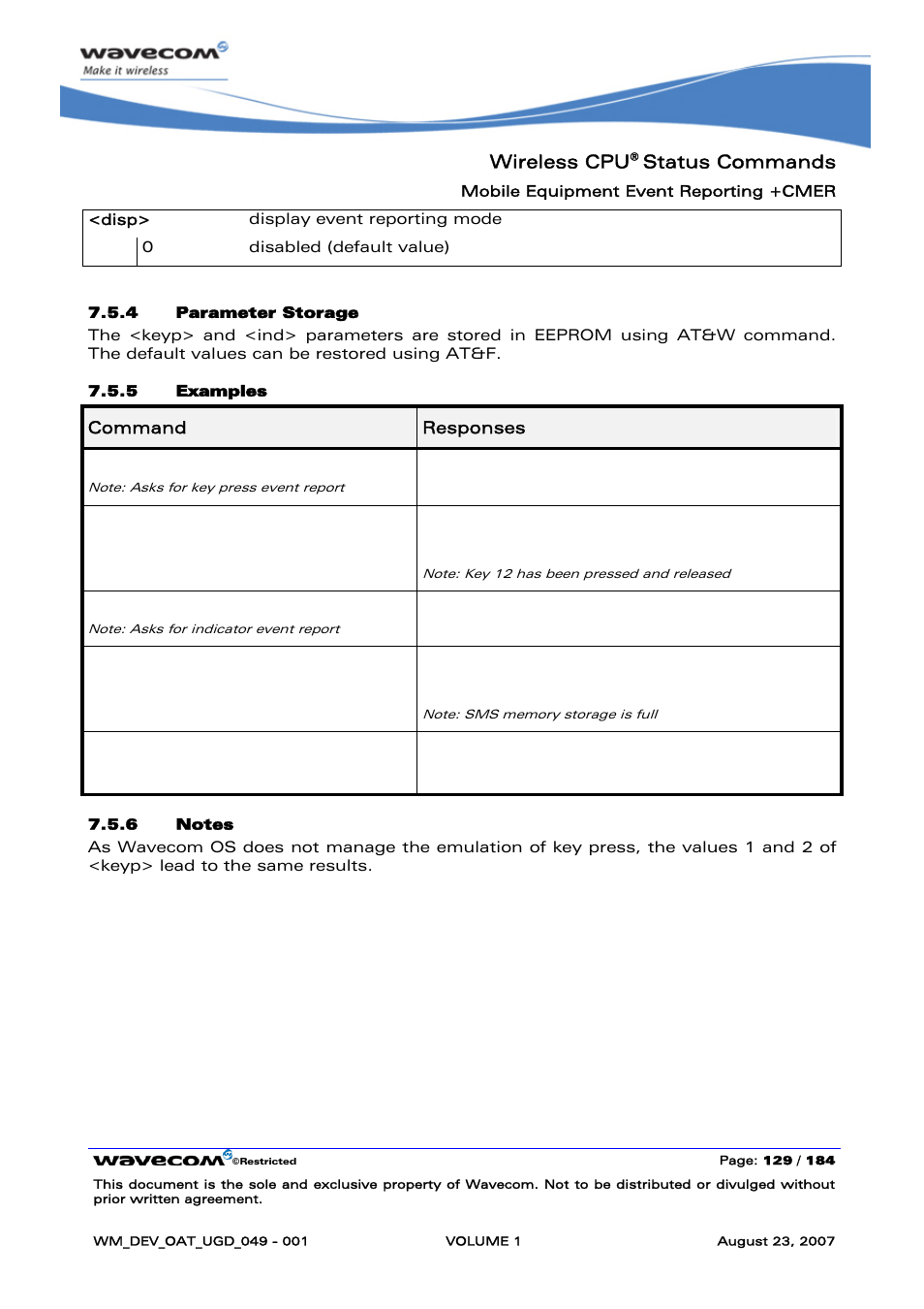 Rainbow Electronics FARGO MAESTRO 100 (with TCP_IP) User Manual | Page 135 / 787