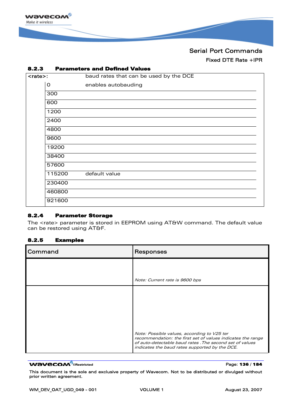 Rainbow Electronics FARGO MAESTRO 100 (with TCP_IP) User Manual | Page 142 / 787