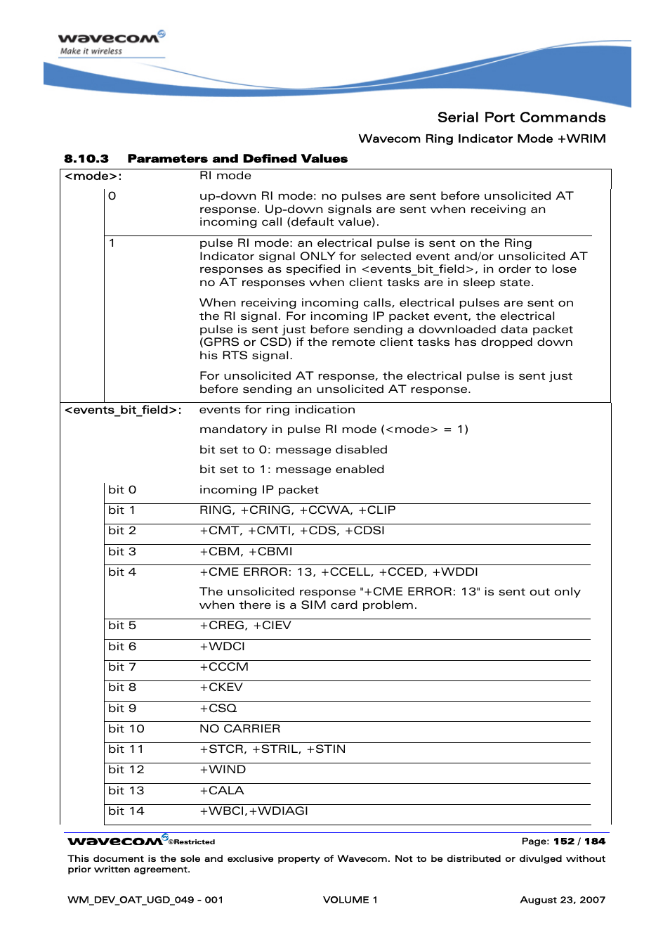 Rainbow Electronics FARGO MAESTRO 100 (with TCP_IP) User Manual | Page 158 / 787