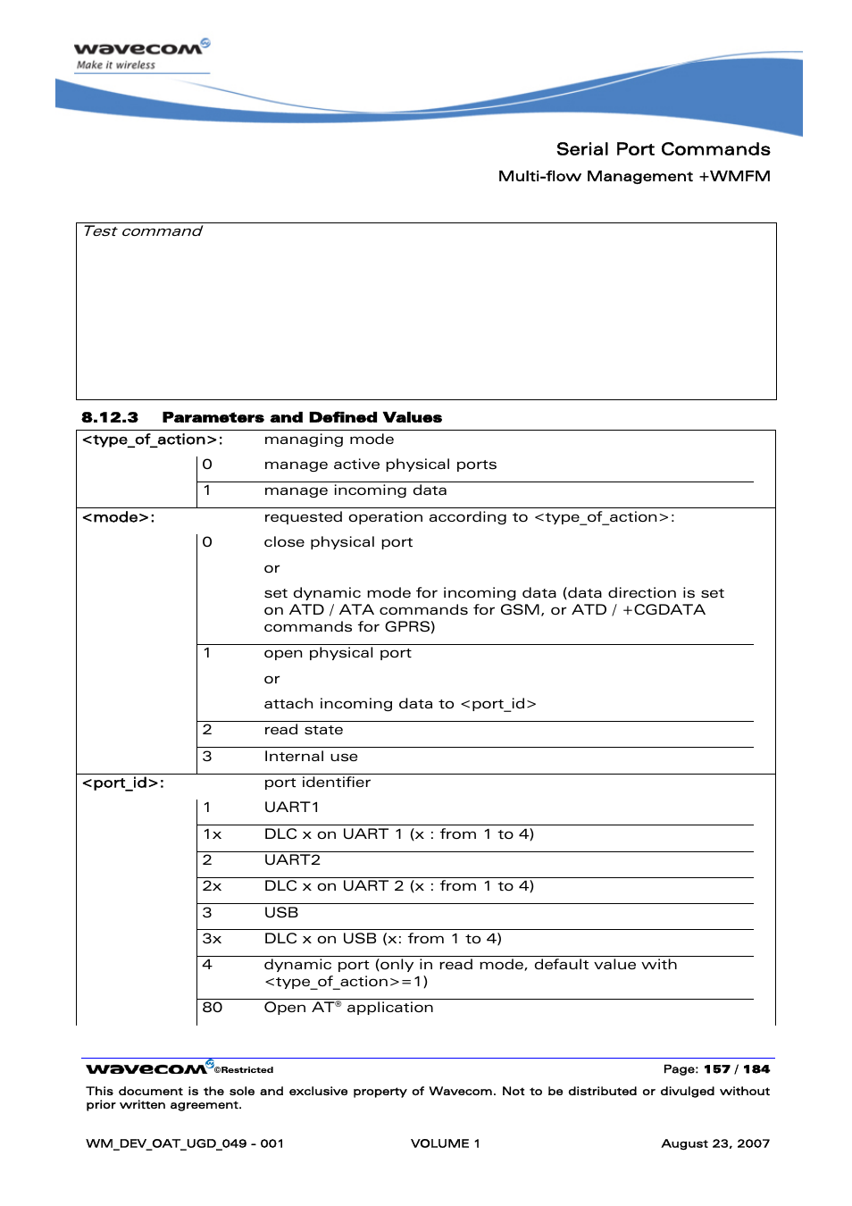 Rainbow Electronics FARGO MAESTRO 100 (with TCP_IP) User Manual | Page 163 / 787
