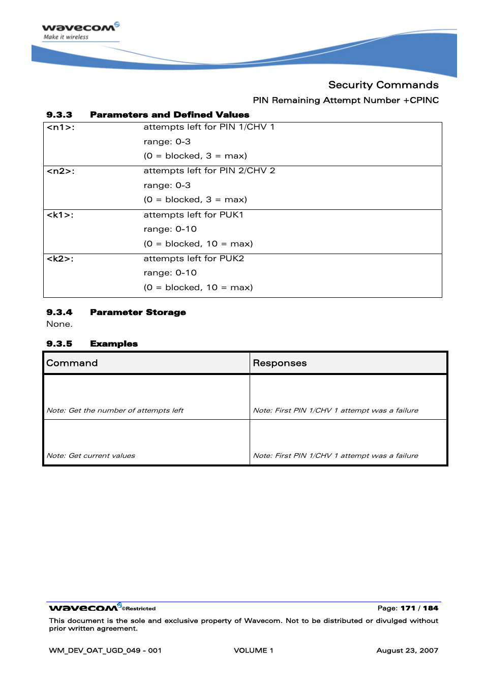Rainbow Electronics FARGO MAESTRO 100 (with TCP_IP) User Manual | Page 177 / 787
