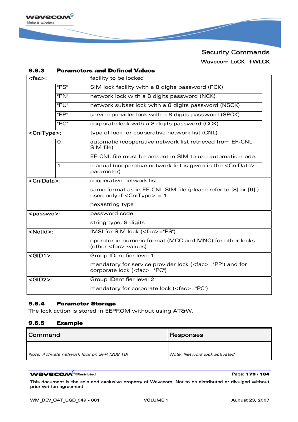 Rainbow Electronics FARGO MAESTRO 100 (with TCP_IP) User Manual | Page 185 / 787