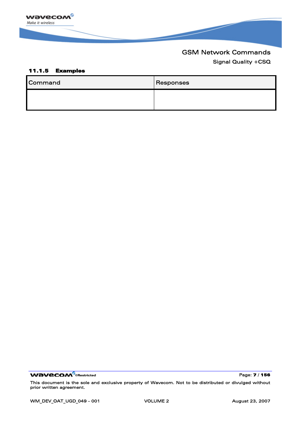 Gsm network commands, At+csq, Csq: 17,1 ok | Rainbow Electronics FARGO MAESTRO 100 (with TCP_IP) User Manual | Page 197 / 787